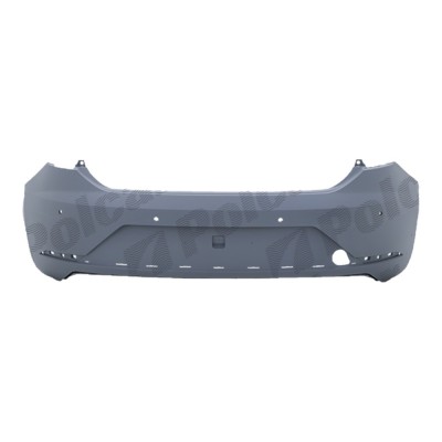 Bara spate SEAT LEON (5F), 2017-12.2020 Hatchback, JLine, cu gauri senzori parcare; grunduit, de vopsit, foto