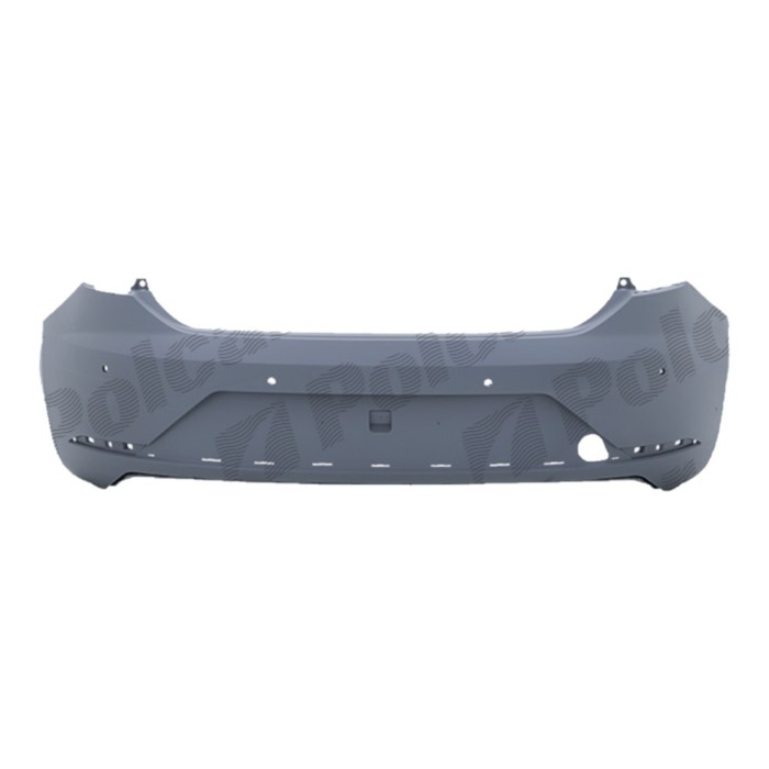 Bara spate SEAT LEON (5F), 2017-12.2020 Hatchback, JLine, cu gauri senzori parcare; grunduit, de vopsit,