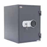 Seif certificat antiefractie si antifoc Ellit&reg; Century51KE cheie/electronic 510x445x425 mm EN14450/S2 - 60P, Ellit Security