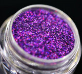 Cumpara ieftin Glitter cosmetic pentru machiaj si body art PK151(mov holografic) KAJOL Beauty, 1g