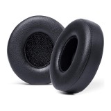 Cumpara ieftin Set 2 bureti Edman pentru casti Beats Solo 3, Solo 2 Wireless, On-Ear, Piele ecologica, Negru