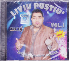 CD Manele: Liviu Pustiu&amp;#039; si spartanii - Vol.1 ( original, SIGILAT ) foto