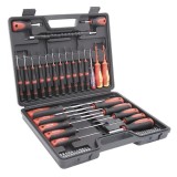 Cumpara ieftin Trusa cu 49 Surubelnite din Otel Dur, Maner Cauciucat Ergonomic, Multicolor