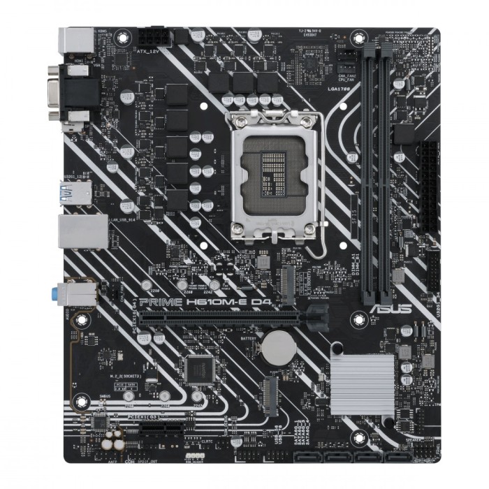 PLACA de BAZA Asus &quot;PRIME H610M-E D4-CSM&quot;, skt LGA 1700, mATX, Intel H610, 2 x DDR4, max. 64 GB, 4 x SATA, 2 x M.2, 7.1, &quot;PRIME H610M-E D4-CSM&quot;