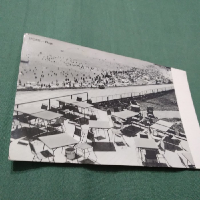 CARTE POSTALA CIRCULATA EFORIE -PLAJA