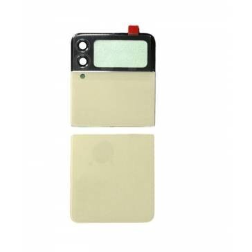 Capac Baterie Set Pentru Samsung Galaxy Z Flip3 5G, F711 Crem foto