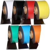 Banda magnetica colorata, latime 100 mm, grosime 0,9 mm