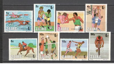 Zair.1985 Expozitia filatelica OLYMPHILEX GX.108 foto