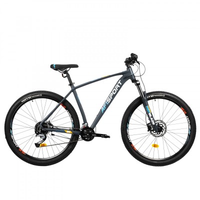 Bicicleta Mtb Afisport M5 - 29 Inch, L, Gri Ultimate FactoryBikes foto