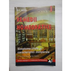 REMEDII HOMEOPATICE * Simptome-cheie si caracteristici comparate - H. C. ALLEN