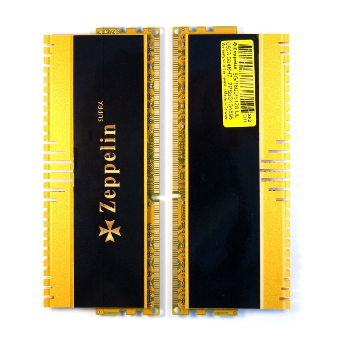 Memorie DDR Zeppelin DDR3 Gaming 16GB frecventa 1600 Mhz (kit 2x 8GB) dual channel kit, radiator, (retail) &quot;ZE-DDR3-16G1600-RD-GM-KIT&quot;