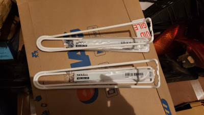 Set suporți bicicletă Skrall Ikea foto