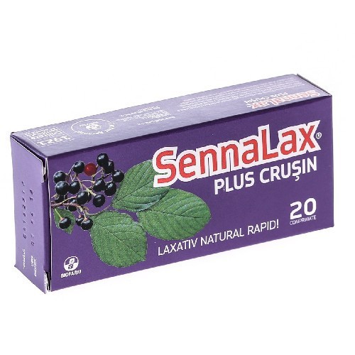 Sennalax cu Crusin Biofarm 20cpr