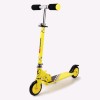 Trotineta pliabila Ferrari pentru copii cu roti 120 mm, galbena, Mesuca