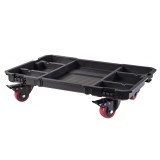 Baza mobila Raider, 465 x 333 x 110 mm, 4 roti, sistem modular