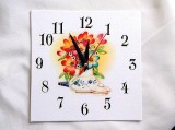 ceas perete flori 34146