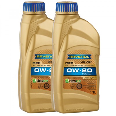 Pachet 2 litri Ulei Ravenol DFE USVO 0W20 foto