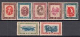 ROMANIA 1946 LP 197 LP 198 TINERETUL PROGRESIST+POSTA AERIANA SERII MNH