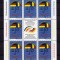 ✅RO 2012 ,LP 1955 ,&quot;20 ani - tratatul cu R.F. Germania &quot;, serie minicoala de 8 marci + vinieta ,MNH