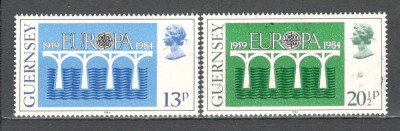 Guernsey.1984 EUROPA-25 ani CEPT GG.35 foto
