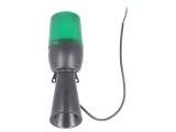 Semnalizator luminos şi acustic verde, 12&divide;24VDC, IP65 - EMAS