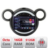 Navigatie Mini 2011-2015 cu sistem CIC 8 core QLED 2K 16+512 360 Android Waze USB Navigatie Internet Youtube Radio Edotec CarStore Technology