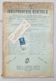 JURISPRUDENTA GENERALA , PUBLICATIUNE SAPTAMANALA DE JURISPRUDENTA REZUMATA ROMANA SI STREINA , NR 29 , 1943