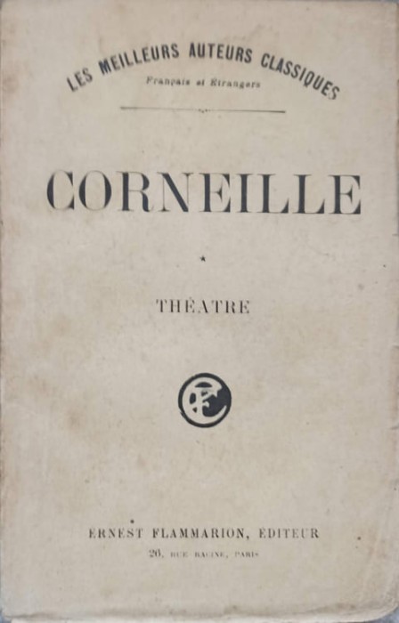 THEATRE. TOME PREMIER-P. CORNEILLE-237120
