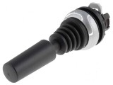 Comutator joystick 22mm negru