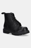 Aldo ghete de piele DOUBLEZERO culoarea negru, 14167811
