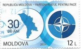 Moldova (11) - A 30-a Aniversare a Parteneriatului pt. Pace al Moldovei,2024-obl