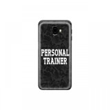 Husa Samsung Galaxy J6 Plus Lemontti Silicon Art Personal Trainer
