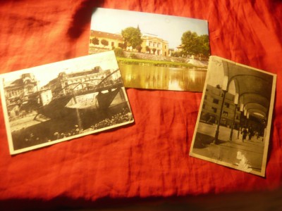 2 Ilustrate RPR Lugoj cu defecte + 1 ilustrata 1979 Teatrul Lugoj foto
