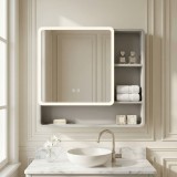 Dulap cu oglindă LED M1016-70 70x65