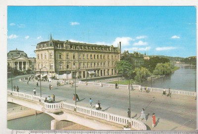 bnk cp Oradea - Pod peste Cris - necirculata - stampila Baile 1 Mai foto