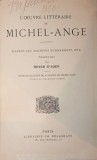 L \&#039; OEUVRE LITTERAIRE DE MICHEL - ANGE