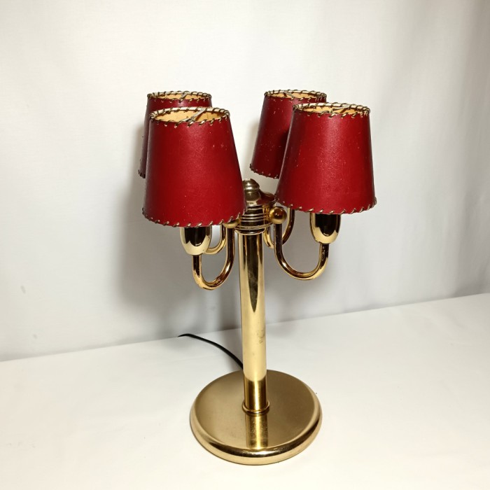 Veioza masa, candelabru, accent, Art Deco, alama, vintage