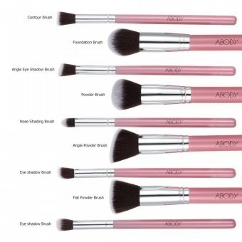 Pensule set makeup 9 bucati Pensule set makeup 9 bucati