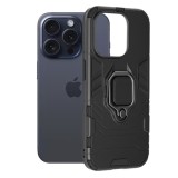 Husa pentru iPhone 15 Pro - Techsuit Silicone Shield - Black