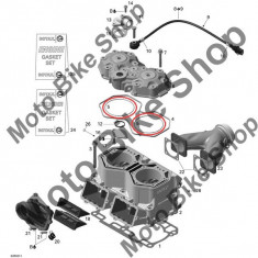 MBS O-ring chiuloasa Ski Doo Summit 800, 2004-2015, nr. 5, Cod Produs: 420931410SK