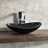 Lavoar Nera sticla securizata negru [neu.haus] HausGarden Leisure