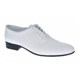 Pantofi barbati eleganti din piele naturala Enzo Alb 475