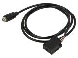 Adaptor Aux Jack 3,5mm pentru Opel - &icirc;nşurubare, Quadlock