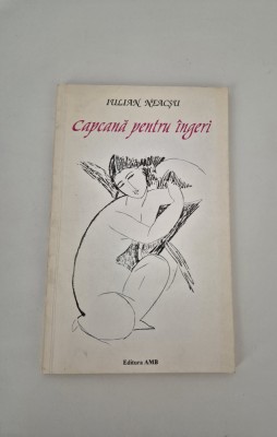 Carte cu autograf Iulian Neacsu Capcana pentru ingeri Versuri foto