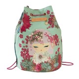 Rucsac fashion cu barete Kimmidol Akemi, Jad