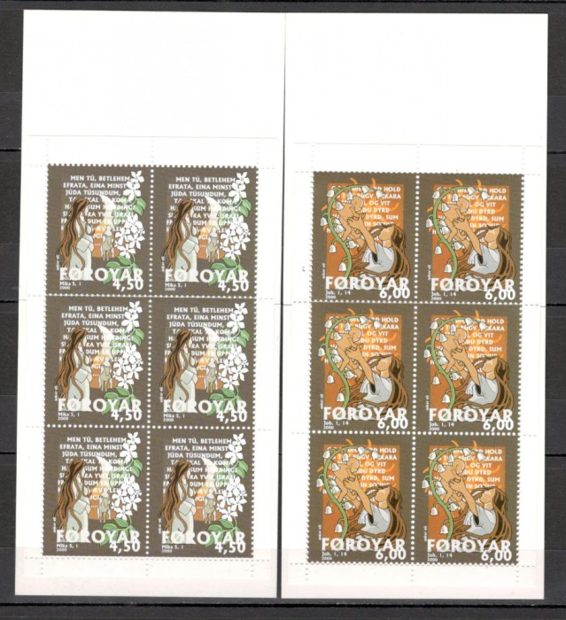 Feroe.2000 Nasterea Domnului carnet DF.223