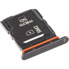Suport SIM - Card HMD Skyline, Negru (Twisted Black), Service Pack HQ256020001W0 foto