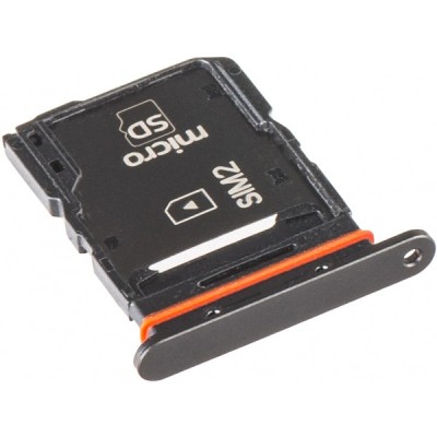 Suport SIM - Card HMD Skyline, Negru (Twisted Black), Service Pack HQ256020001W0 foto