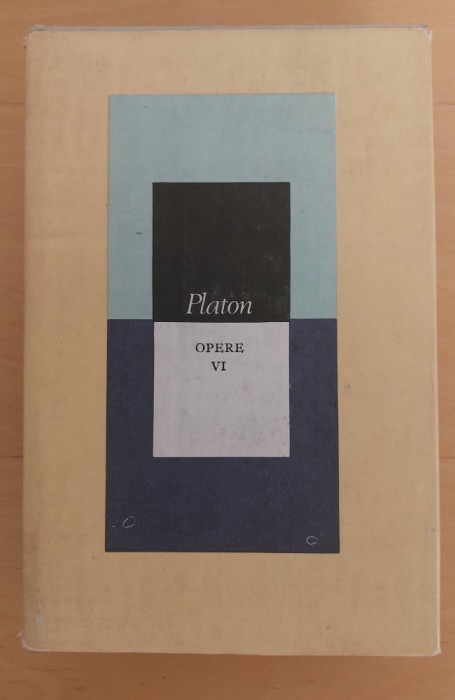 Platon Opere VI 1989