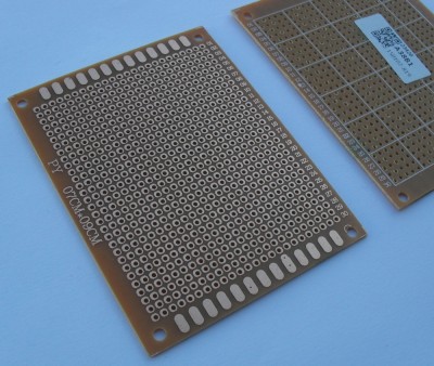 Placa test PCB 7 x 9 cm, (one side) prototip / prototype Arduino (p.182) foto